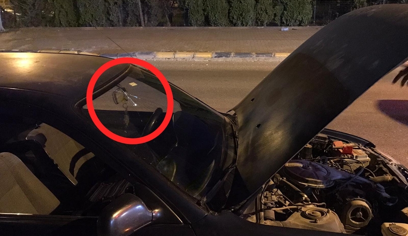 Ada caddesinde kaza 1 yaralı 