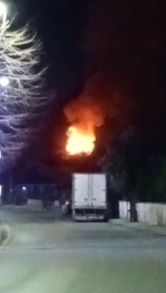 Adapazarı'nda yangın