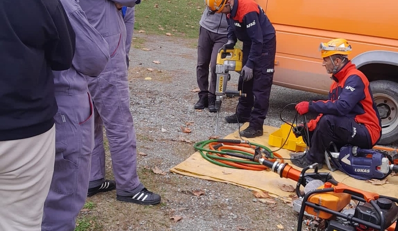 AFAD Gönüllüleri hafif arama kurtarma eğitimi aldı