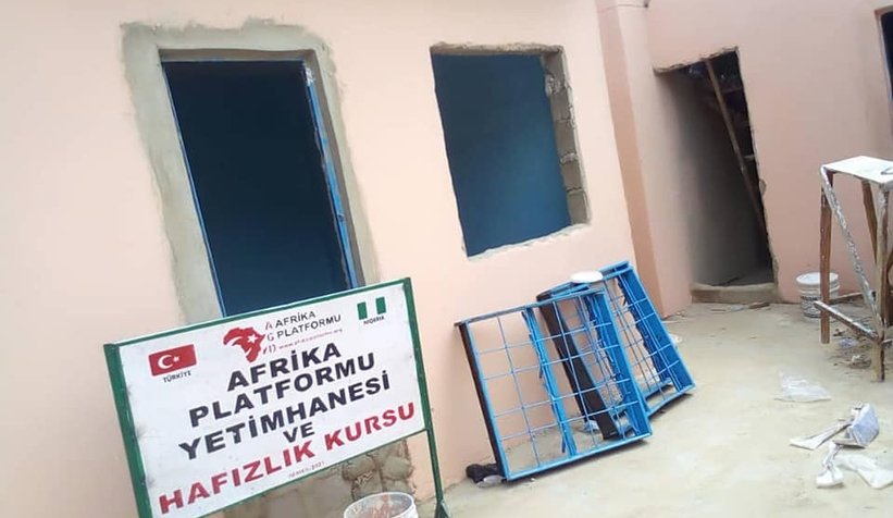 Afrika Platformu Yetimhane Hafızlık Kuran Kursu yapıyor