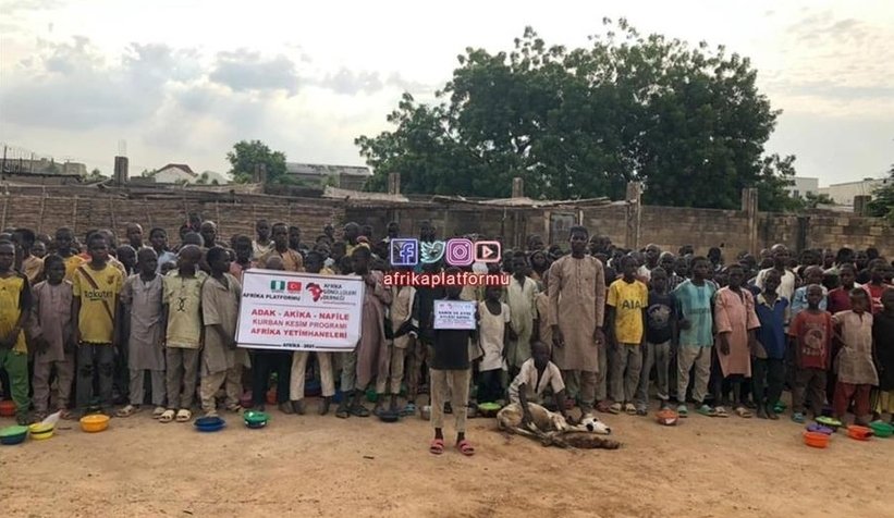 Afrika Platformu'ndan Bu sene bir kurban da Afrika'ya projesi