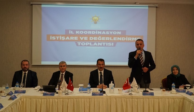 AK Parti'de koordinasyon ve değerlendirme toplantısı