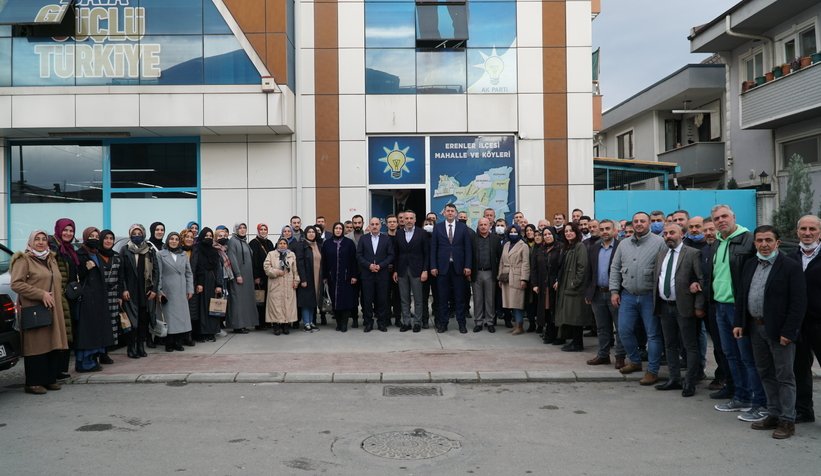 AK Parti'den 123 haneye eş zamanlı ziyaret