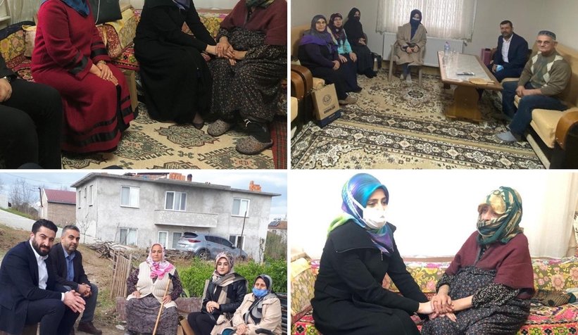 AK Parti'den 123 haneye eş zamanlı ziyaret