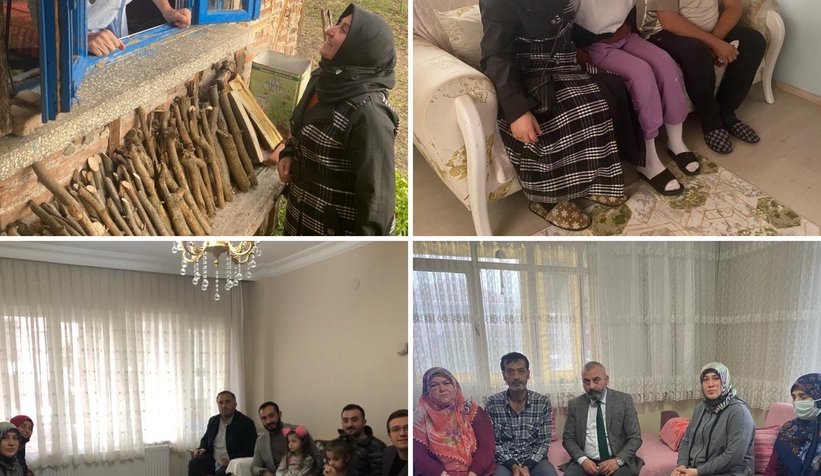 AK Parti'den 123 haneye eş zamanlı ziyaret