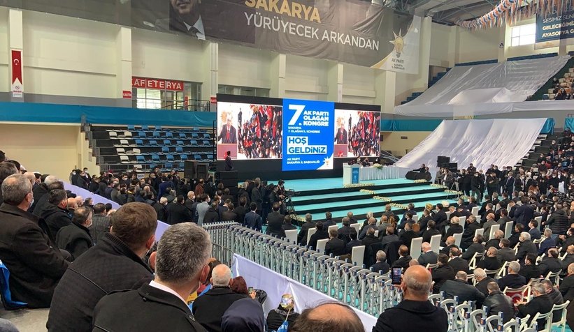 AK Parti Sakarya 7. Olağan İl Kongresi yapıldı