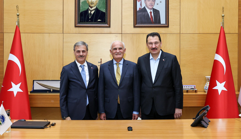 AK Parti Yerel Yönetimler Başkanı Yılmaz'dan Büyükşehir’e ziyaret