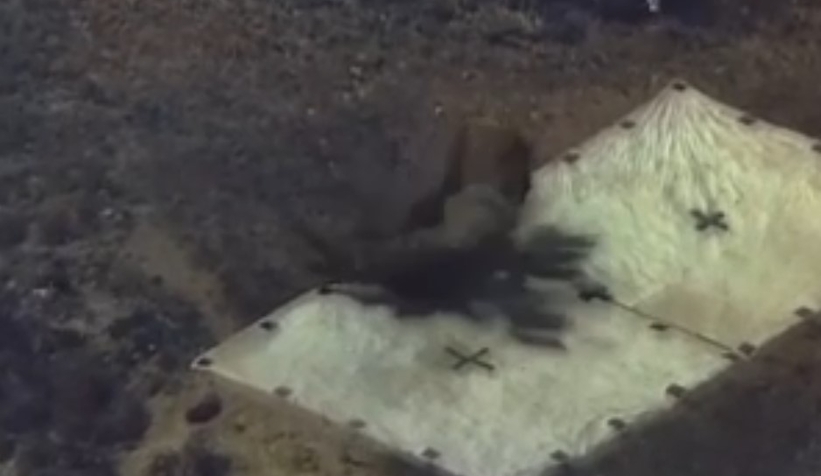 Akıncı hedefi tam isabetle vurdu