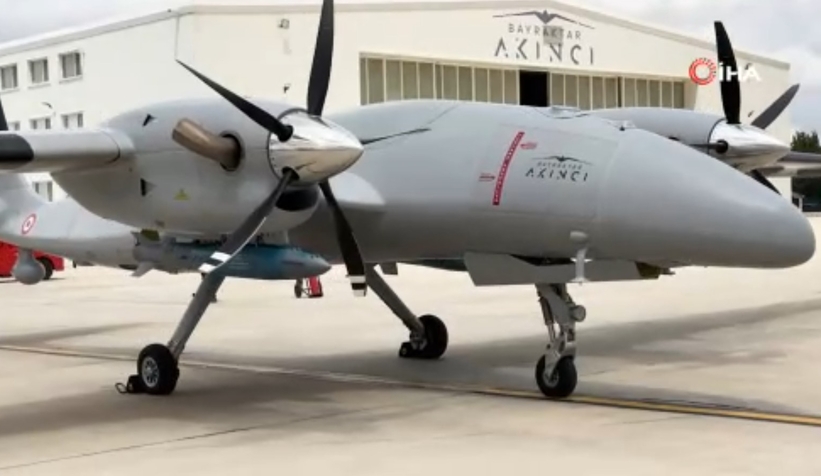 Akıncı hedefi tam isabetle vurdu