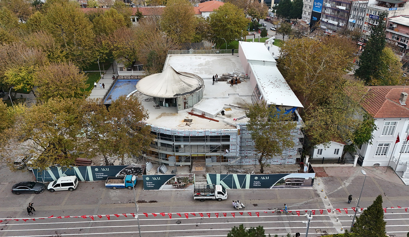 AKM'de çalışmalar sürüyor