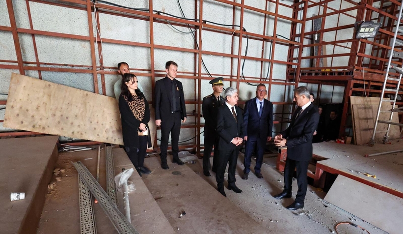 AKM'de çalışmalar sürüyor