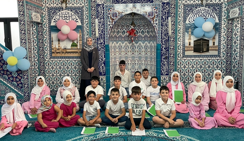 Akpınar Yaşar Turan Camii’nde Yaz Kur’an Kursu kapanış programı