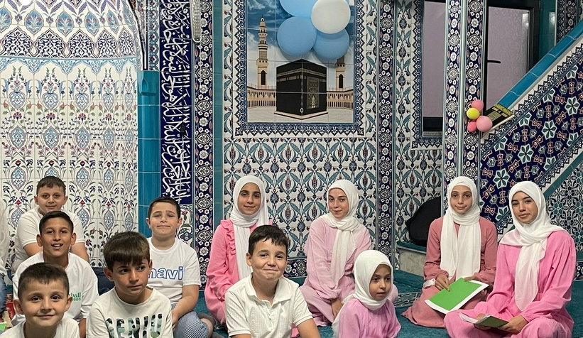 Akpınar Yaşar Turan Camii’nde Yaz Kur’an Kursu kapanış programı