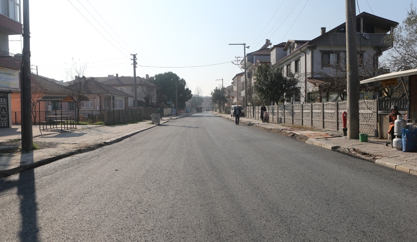 Akşemsettin Caddesi’nde 2. etap tamam