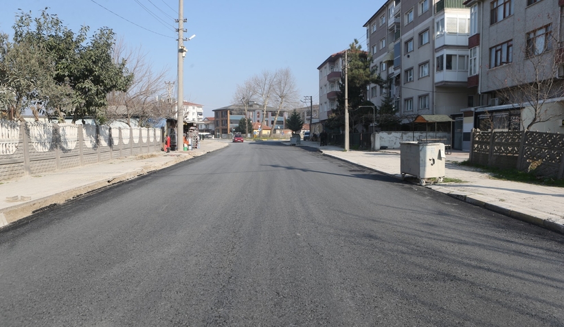 Akşemsettin Caddesi’nde 2. etap tamam