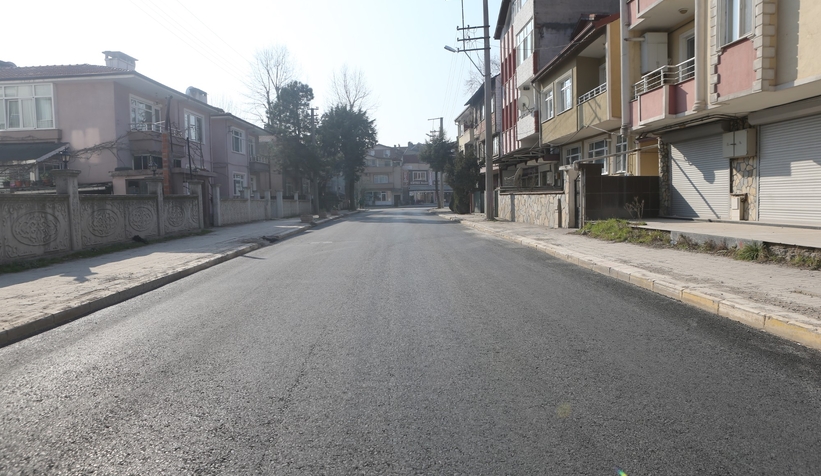 Akşemsettin Caddesi’nde 2. etap tamam