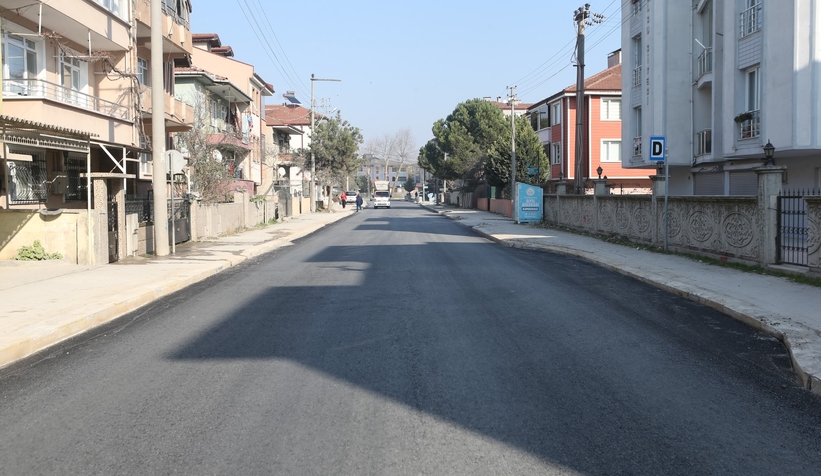 Akşemsettin Caddesi’nde 2. etap tamam