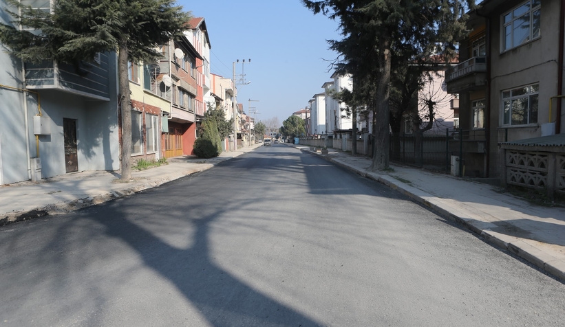 Akşemsettin Caddesi’nde 2. etap tamam