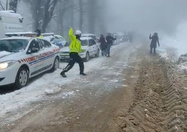 Aktepe  Kızak Şenliği'nde renkli anlar