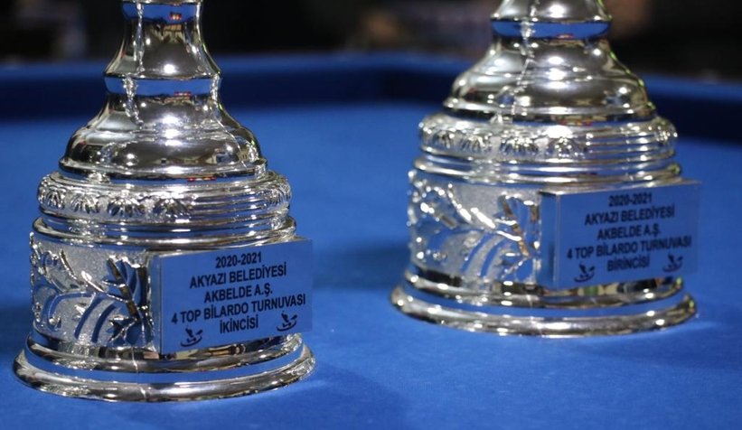 Akyazı Belediyesi Bilardo Turnuvası tamamlandı