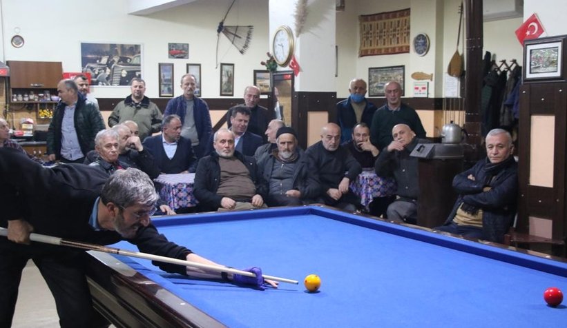Akyazı Belediyesi Bilardo Turnuvası tamamlandı