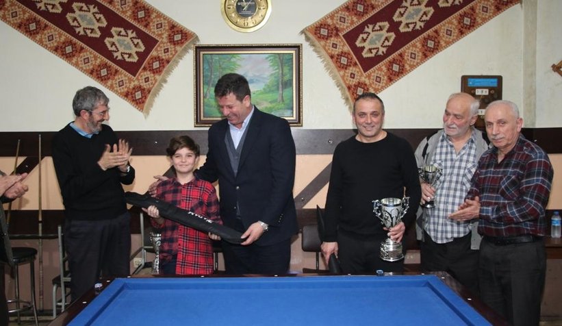 Akyazı Belediyesi Bilardo Turnuvası tamamlandı