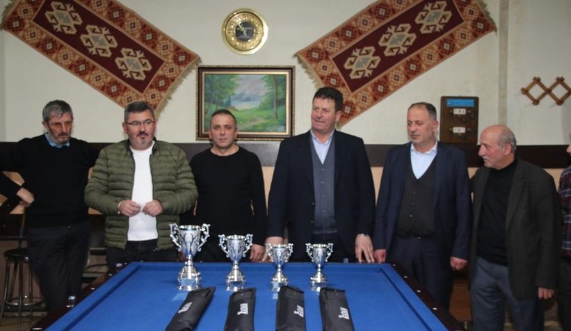 Akyazı Belediyesi Bilardo Turnuvası tamamlandı