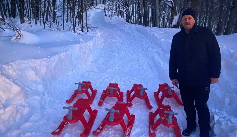 Akyazı Belediyesi kızak şenliği düzenliyor