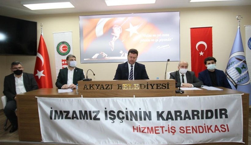 Akyazı Belediyesinde en düşük işçi maaşı 3 bin 200 lira oldu