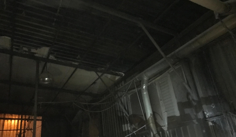 Akyazı'da atölye yangını