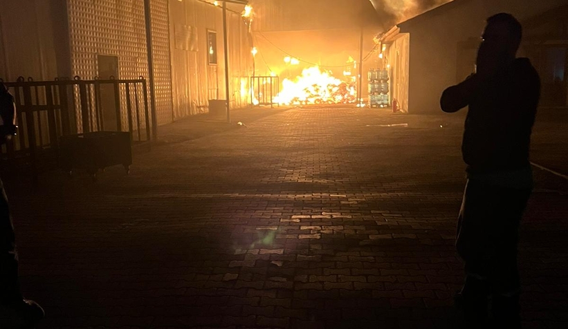 Akyazı'da büyük yangın