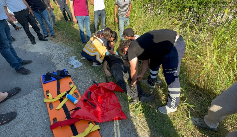 Akyazı'da feci kaza