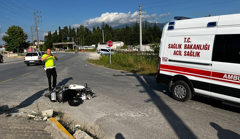 Akyazı'da feci kaza