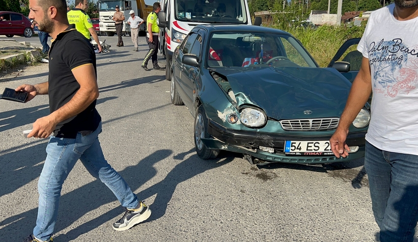 Akyazı'da feci kaza