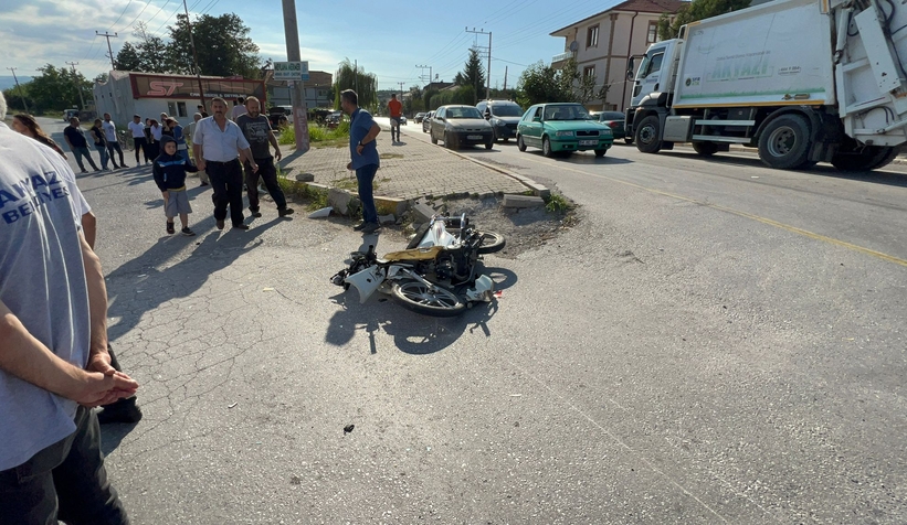 Akyazı'da feci kaza