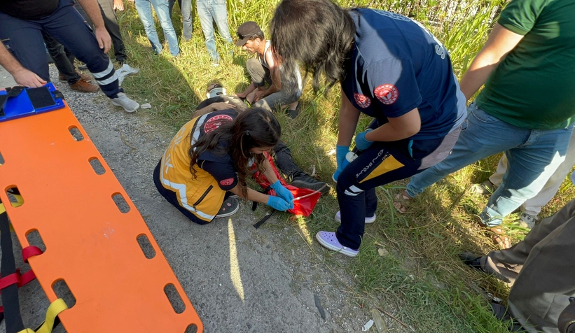 Akyazı'da feci kaza