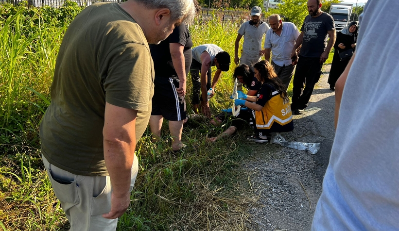Akyazı'da feci kaza