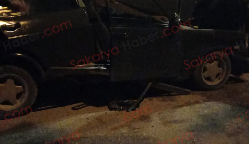 Akyazı'da feci kaza