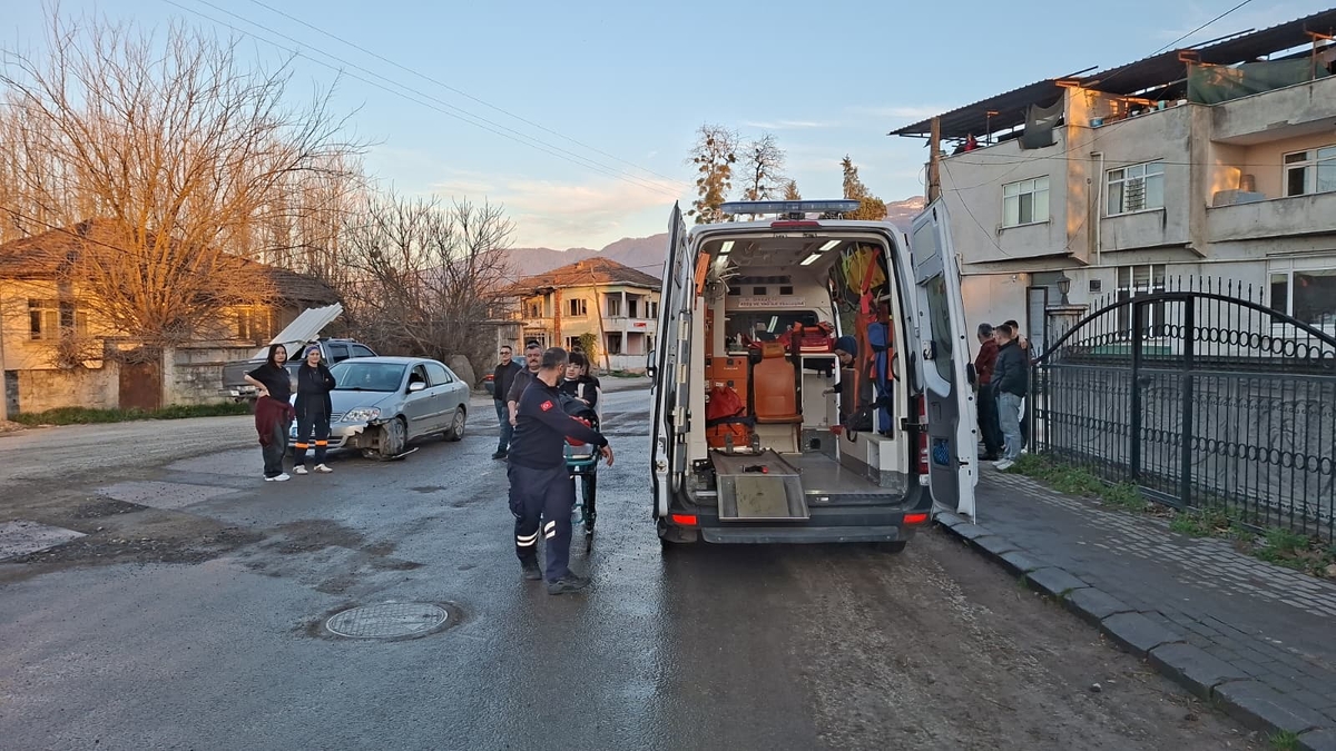 Akyazı'da iftar saati kaza: 1 yaralı