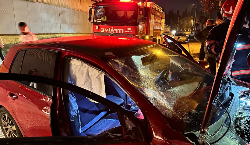 Akyazı'da Kaza 1 Hafif Yaralı