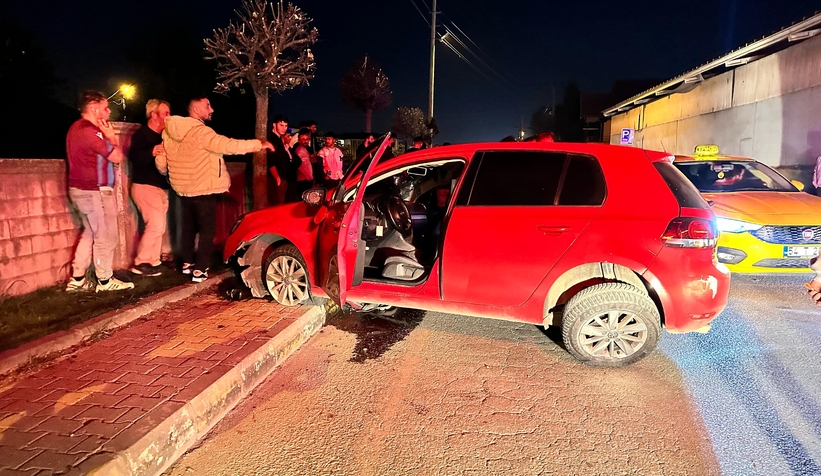 Akyazı'da Kaza 1 Hafif Yaralı