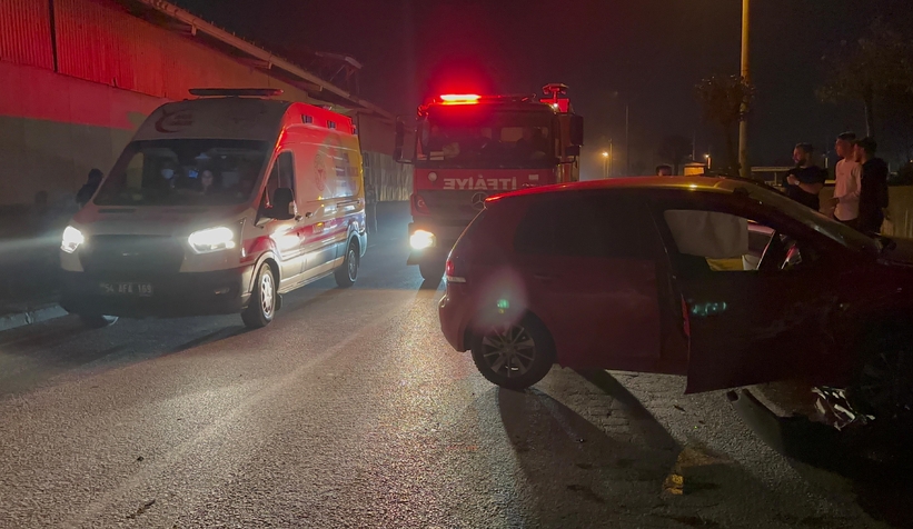 Akyazı'da Kaza 1 Hafif Yaralı