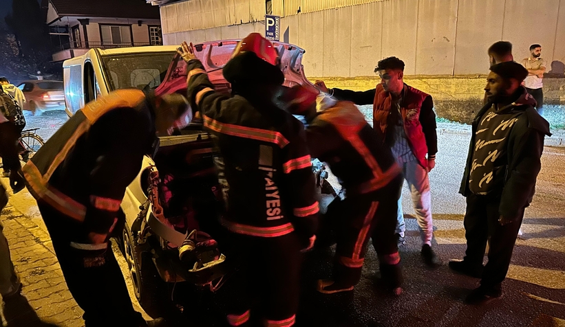 Akyazı'da Kaza 1 Hafif Yaralı