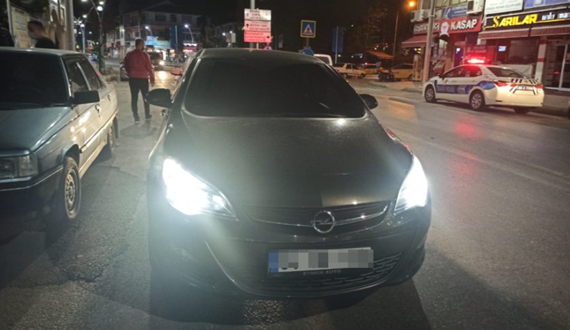 Akyazı'da kaza 1 yaralı