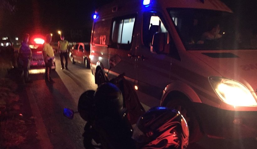 Akyazı'da kaza: 1 yaralı