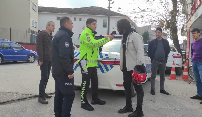 Akyazı'da kaza 1 yaralı