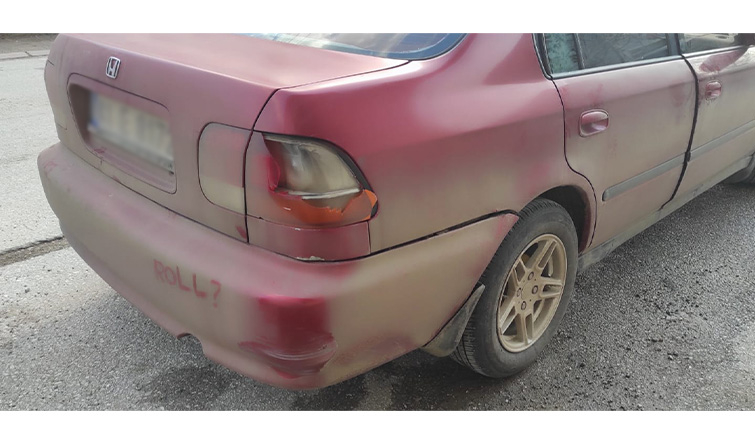 Akyazı'da kaza 1 yaralı