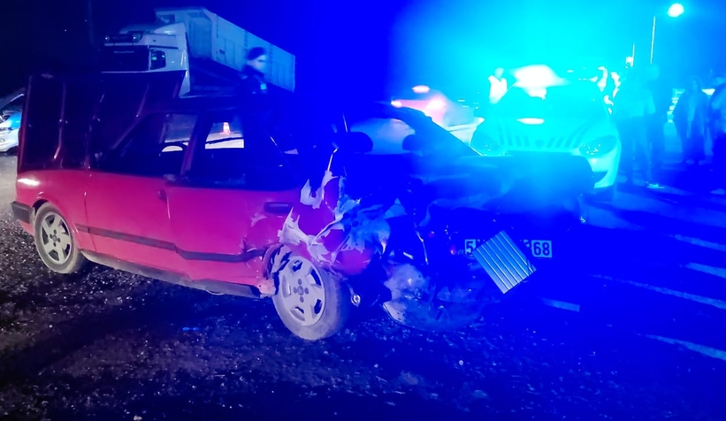 Akyazı'da kaza: 4 yaralı