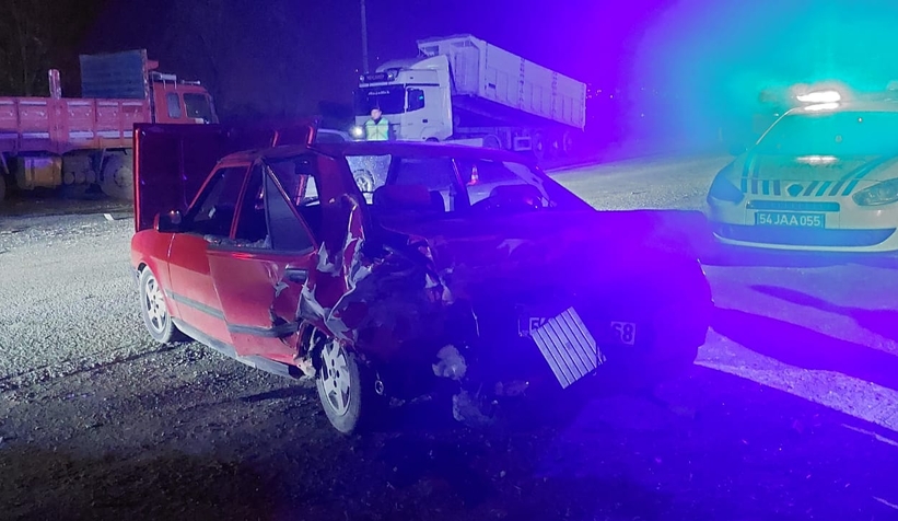 Akyazı'da kaza: 4 yaralı