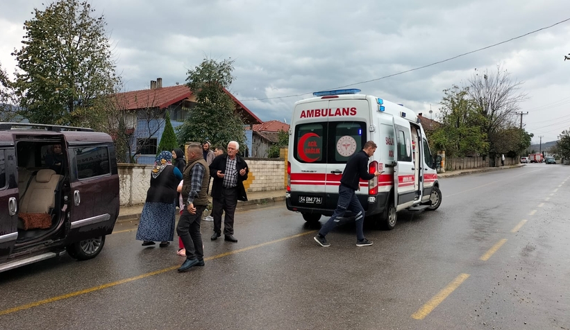 Akyazı'da kaza: 6 yaralı